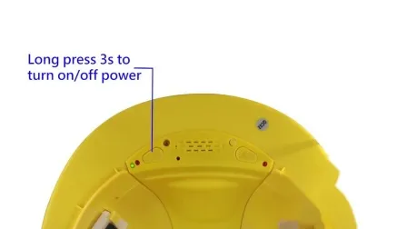 Elmetti di sicurezza Telecamera WiFi incorporata Proteggono la sicurezza della testa con citofono audio video